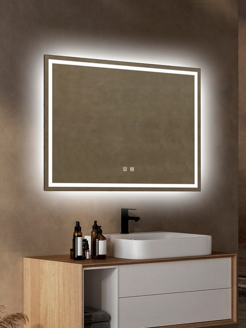 

Зеркало Abber See AG6104SP 80х60 см, с подсветкой