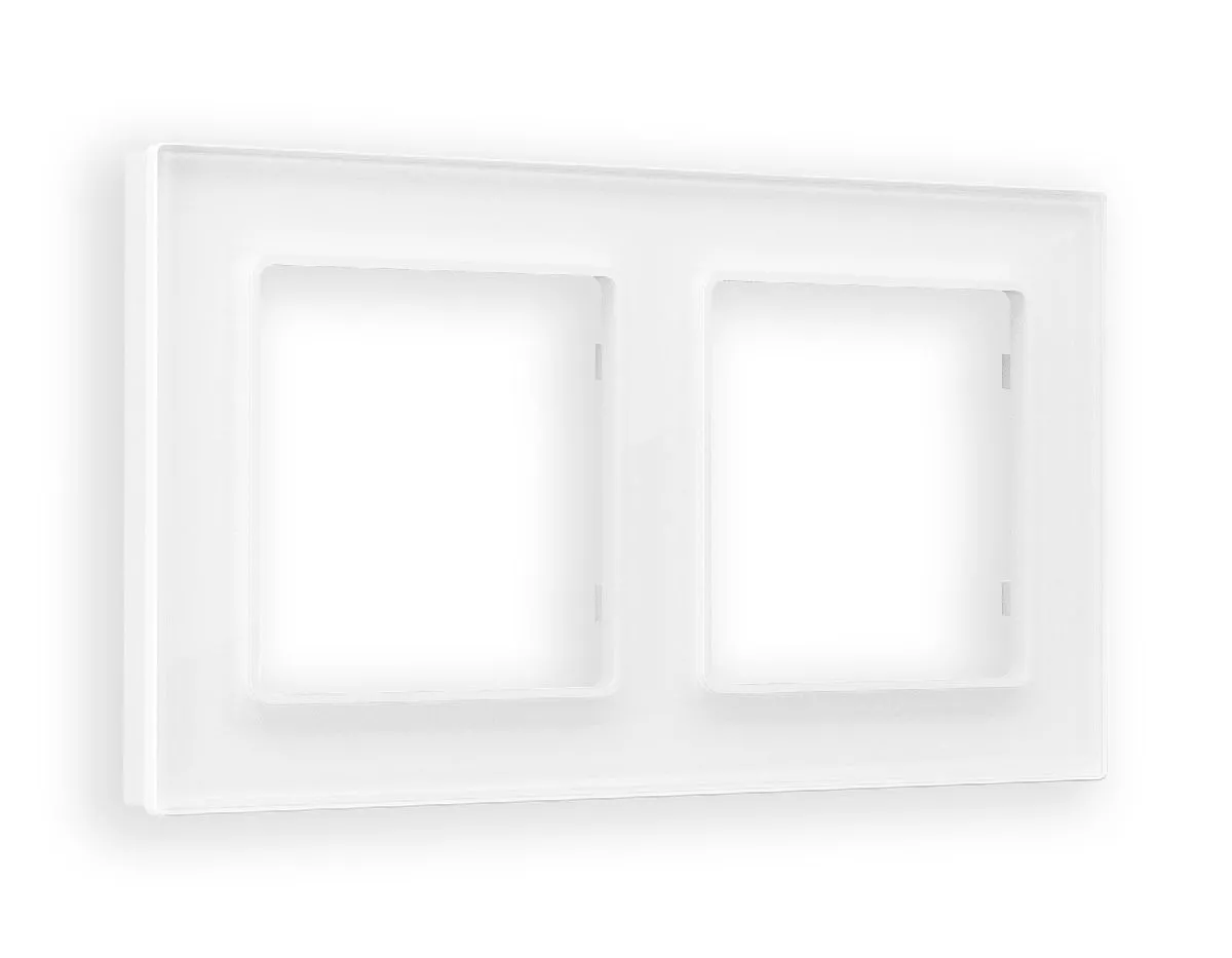 

Рамка двухместная Ambrella Volt Platos AF380102