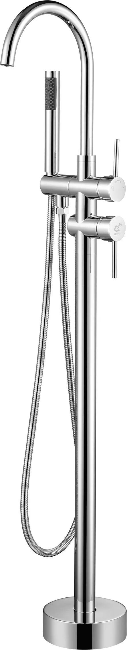 

Напольный смеситель для ванны с душем Swedbe Spira 4004