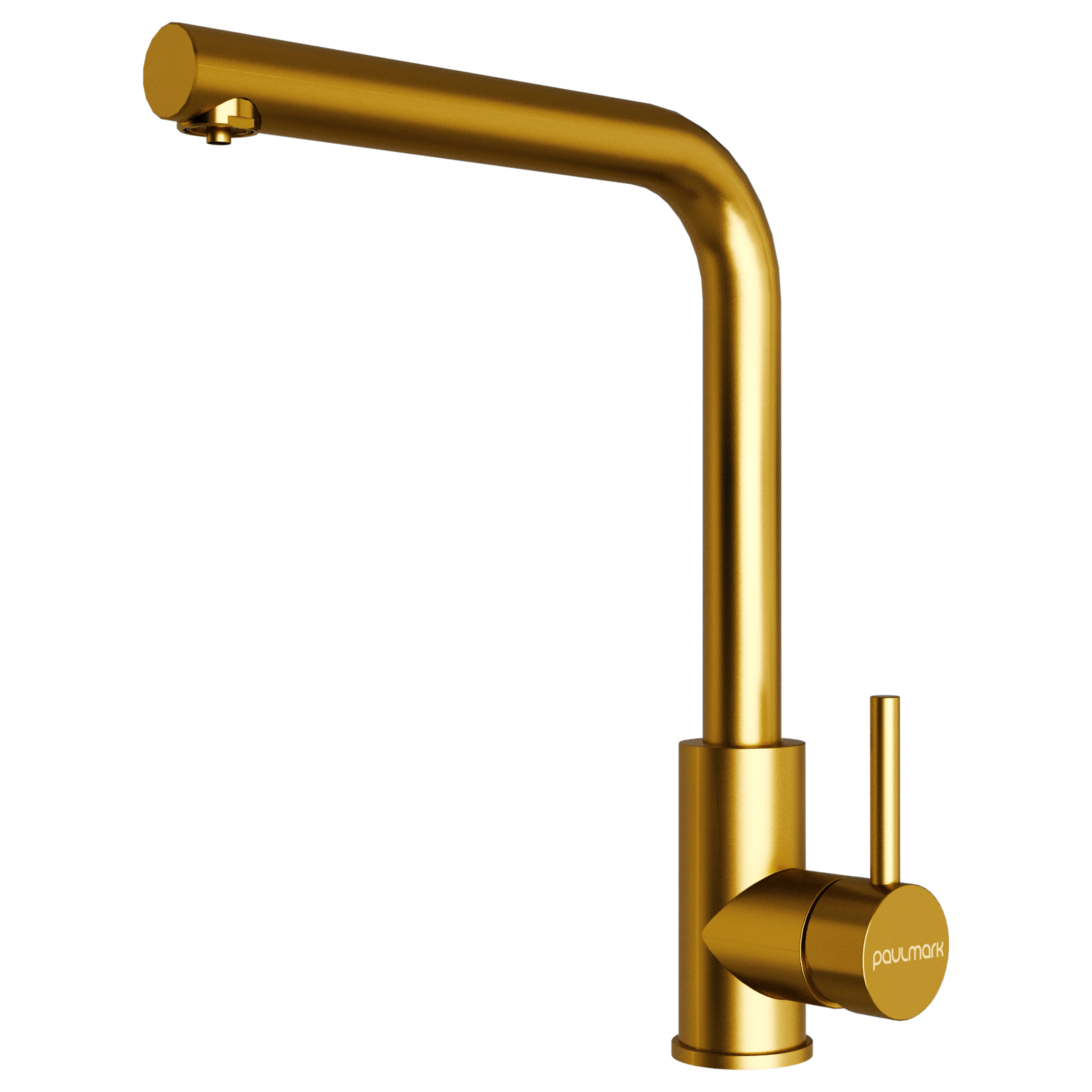 

Смеситель для кухни Paulmark Twin Tw213622-BG брашированное золото