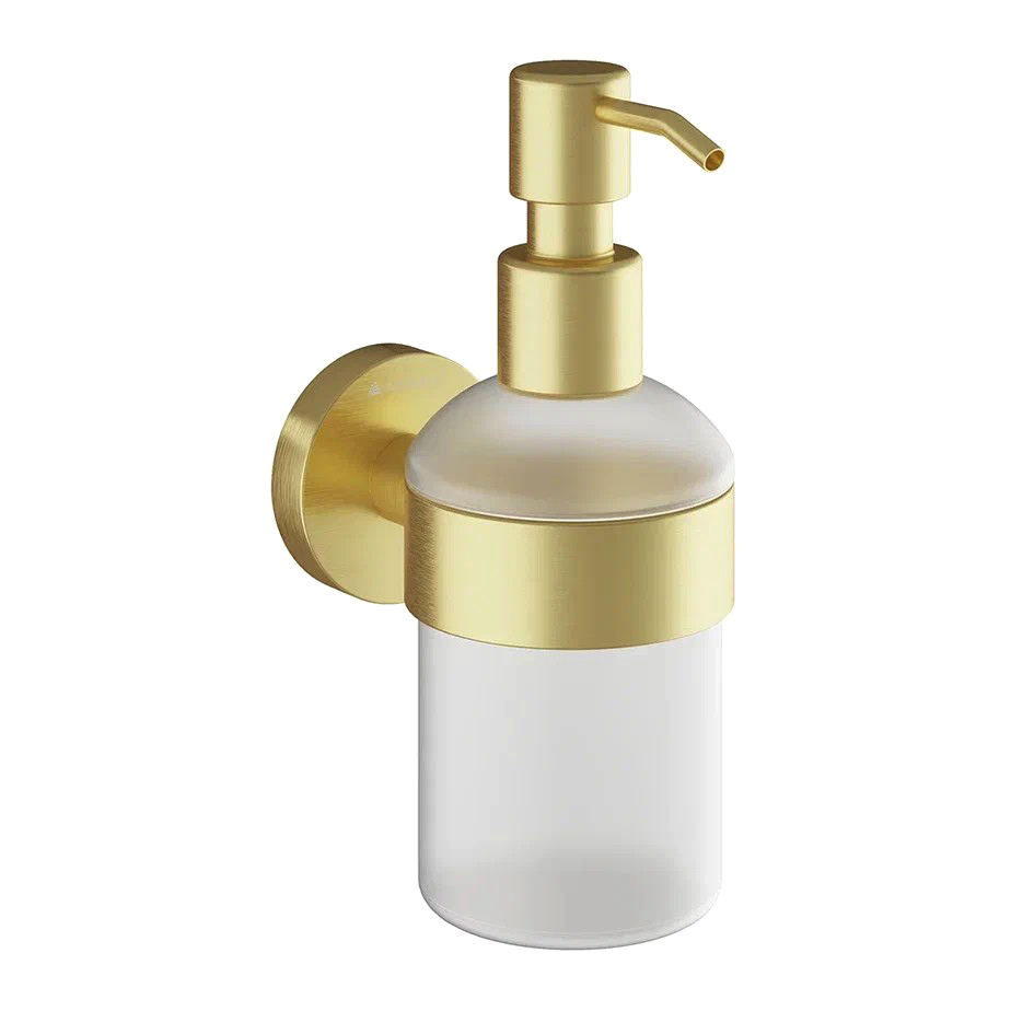 Дозатор для жидкого мыла Aqueduto Ponto PON0450 настенный золото 5000₽