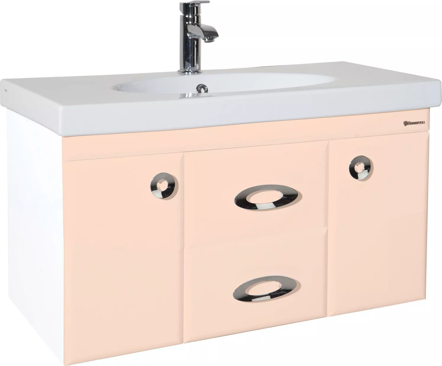 

Тумба для комплекта Bellezza Неаполь 90 подвесная 2 ящика бежевая