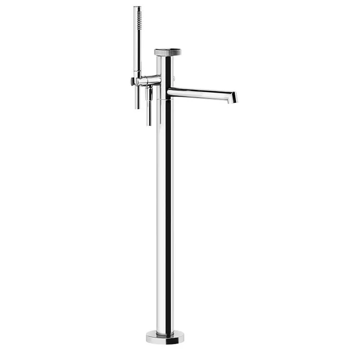 

Gessi Anello Напольный смеситель для ванны (внешние части), цвет: хром