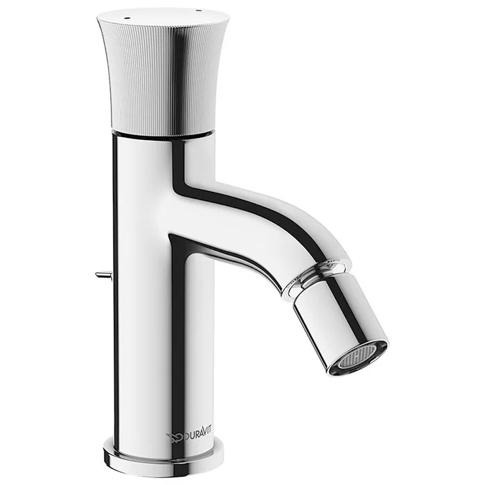 

DURAVIT (White Tulip) Однорычажный смеситель для биде 168 мм, хром