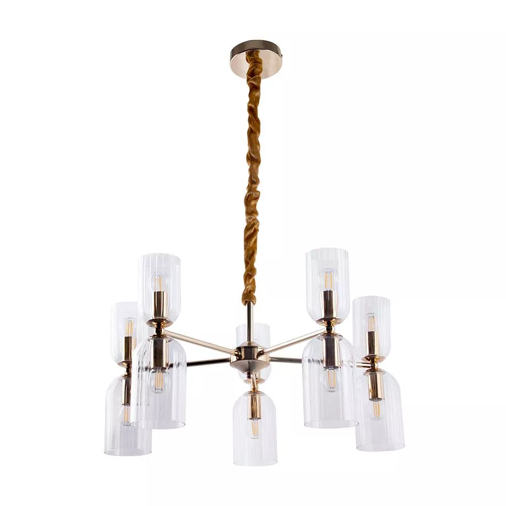 

Подвесная люстра Arte Lamp CHARM A1623LM-10GO