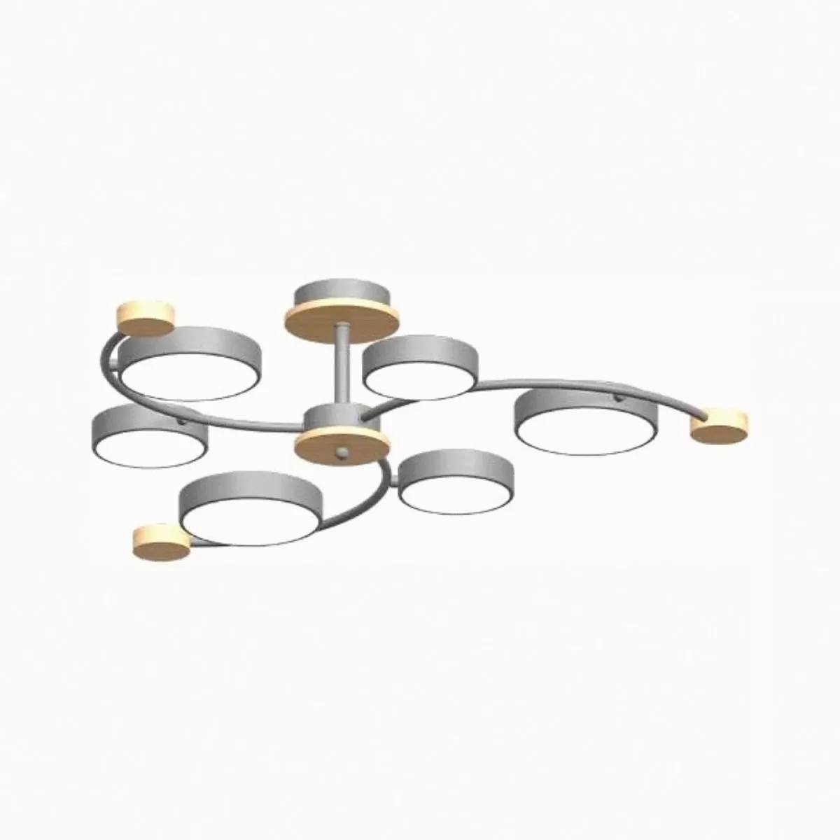 

Люстра на штанге LED4U L3207-840 GR