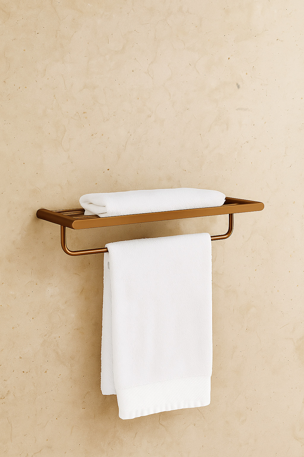 Полка для полотенец Knotlor TR102RB бронза 11170₽