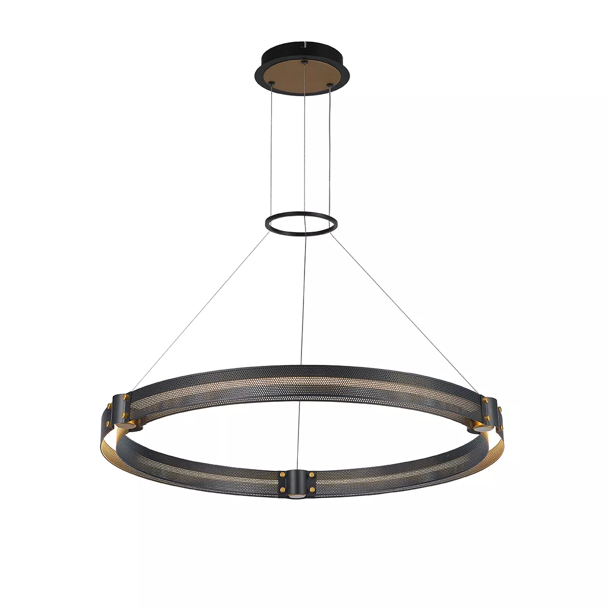 

Подвесная люстра Delight Collection Admiral MD19030068-1B black/gold