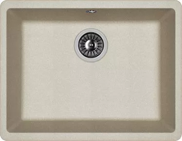 Композитные мойки  Santehnika Room Мойка кухонная Florentina Вега 54х42 серый матовый