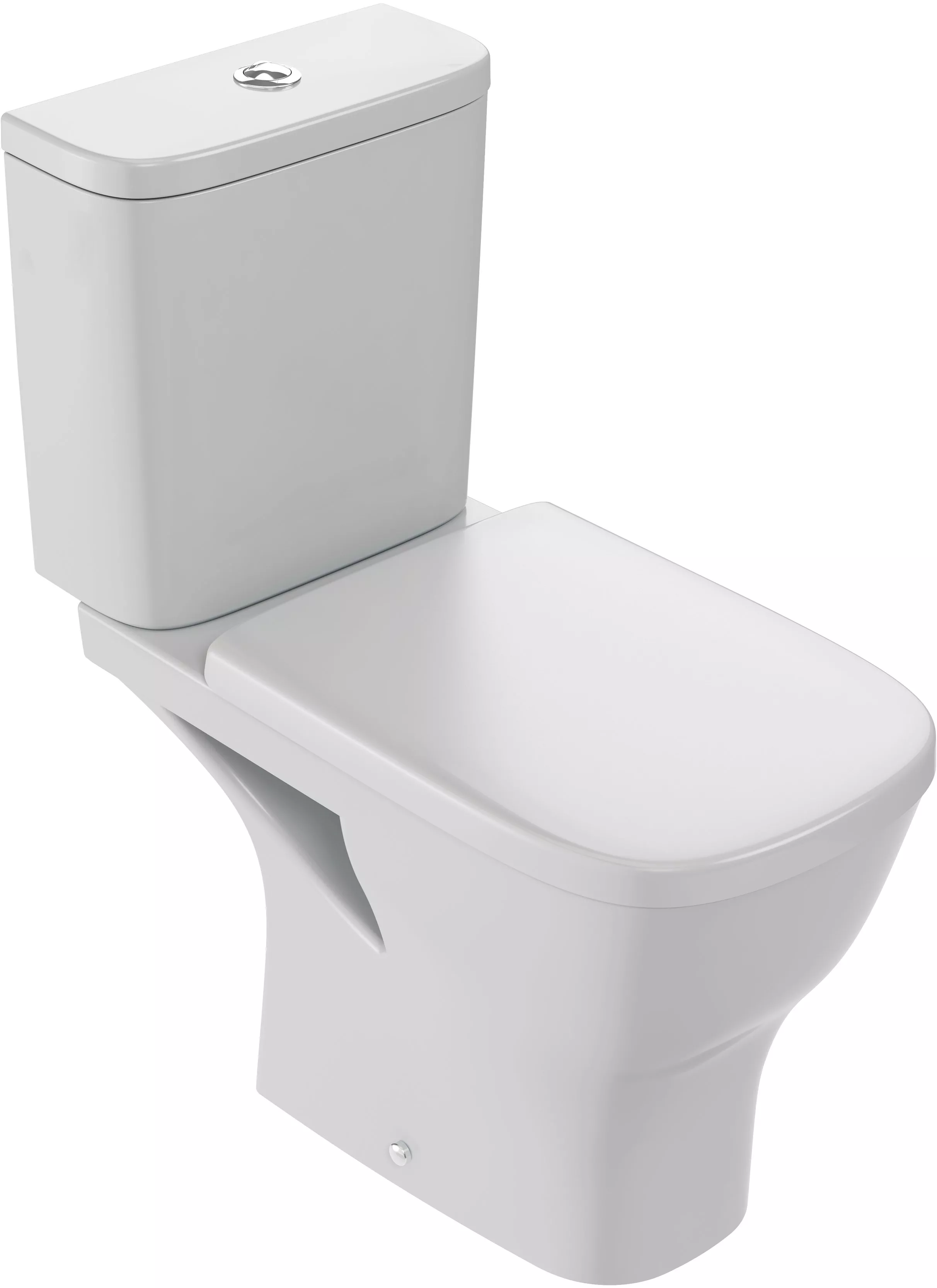 

Унитаз-компакт Jacob Delafon Struktura UJX102-00 безободковый