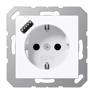 

Розетка 2K+З USB Typ A Jung A1520-18AWW