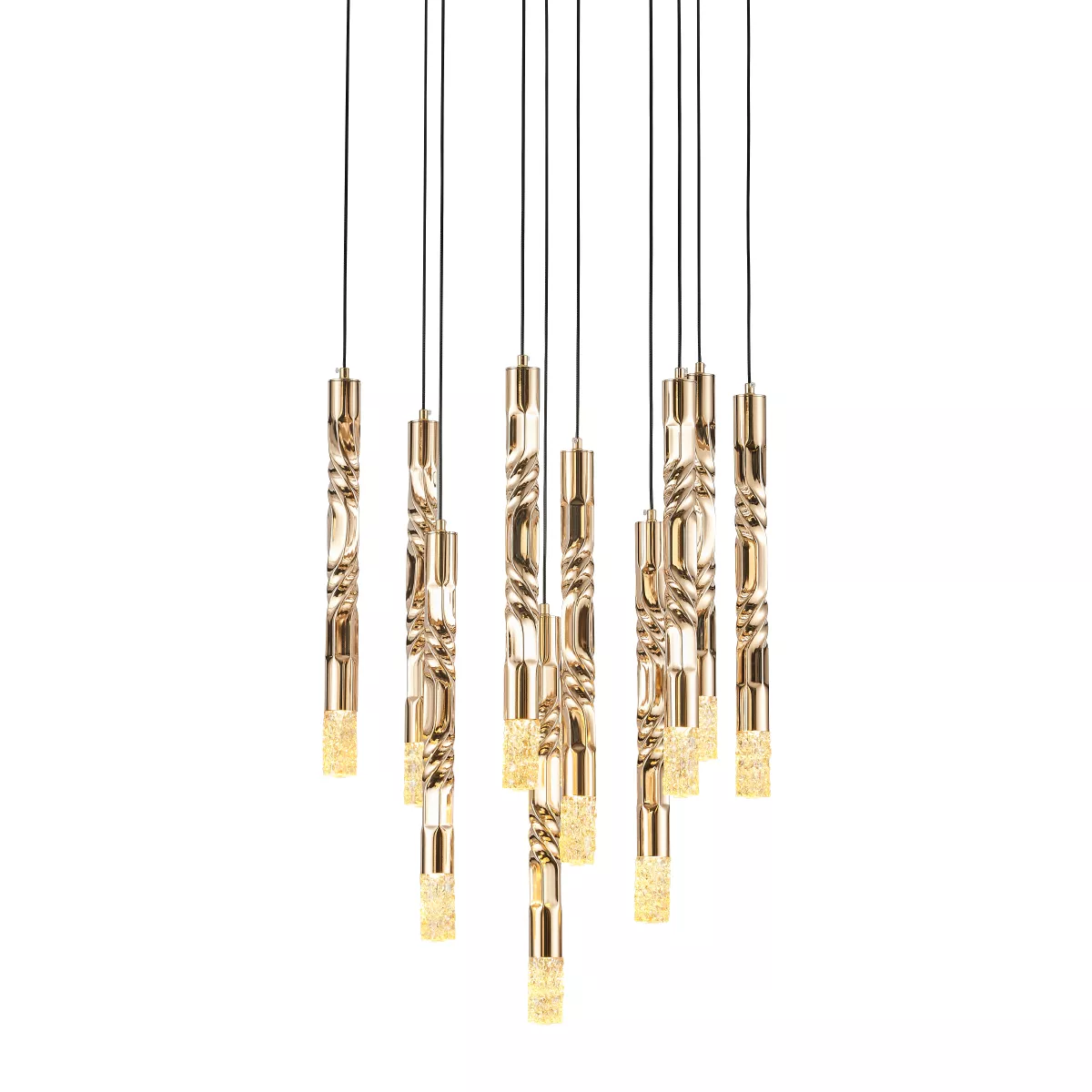 

Подвесная люстра Delight Collection OM2365-F10 gold