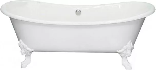 

Чугунная ванна Elegansa Nadia белые ножки