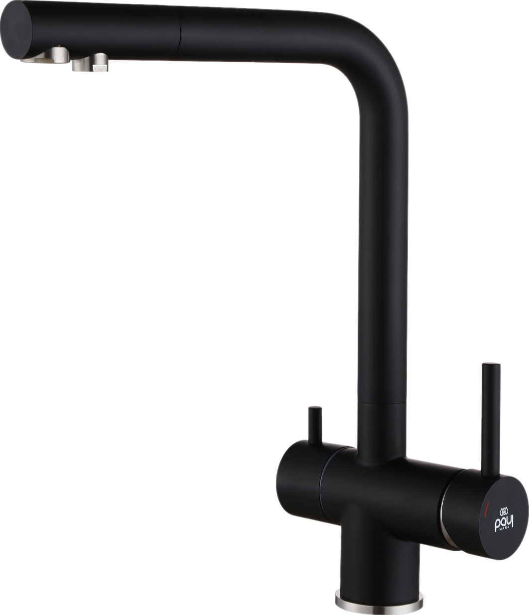 

Смеситель для кухни Paulmark Skalen Sk213020-AN антрацит