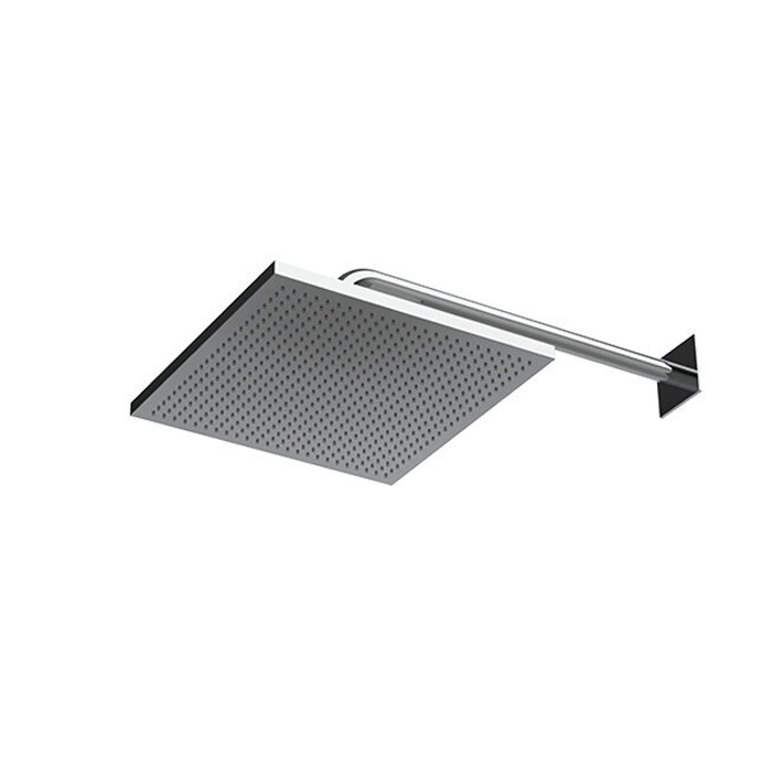 ALMAR Velvet rain Верхний душ 300х300 мм из нерж стали без держателя 1 режим Velvet rain цвет сталь глянцевая 71799₽
