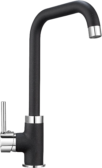 

Смеситель для кухонной мойки Granula GR-0041 черный черный