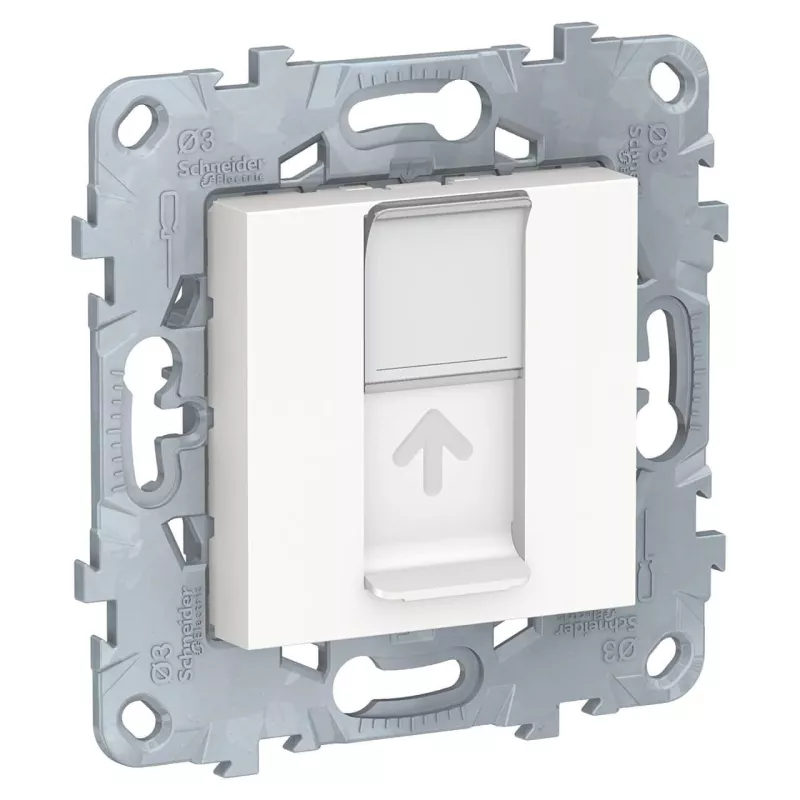 

Розетка компьютерная RJ45 Schneider Electric Unica New Cat. 5e UTP NU541118