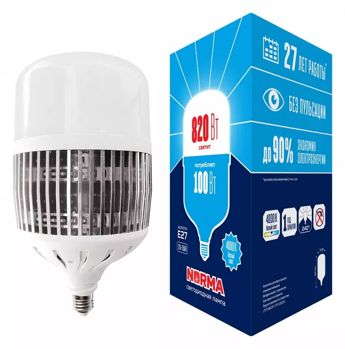 Лампа светодиодная Volpe  E27 100Вт 4000K UL-00006797
