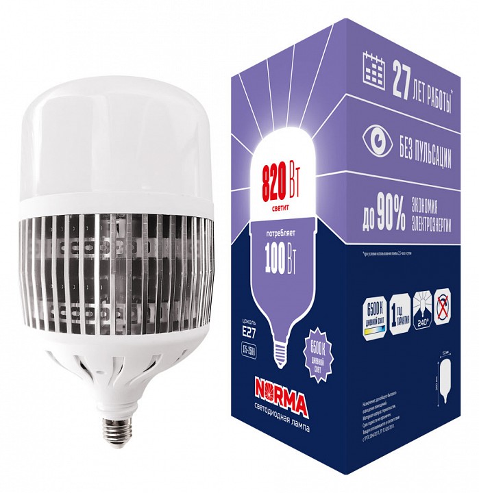 Купить Лампа светодиодная Volpe E27 100Вт 6500K UL-00006798
