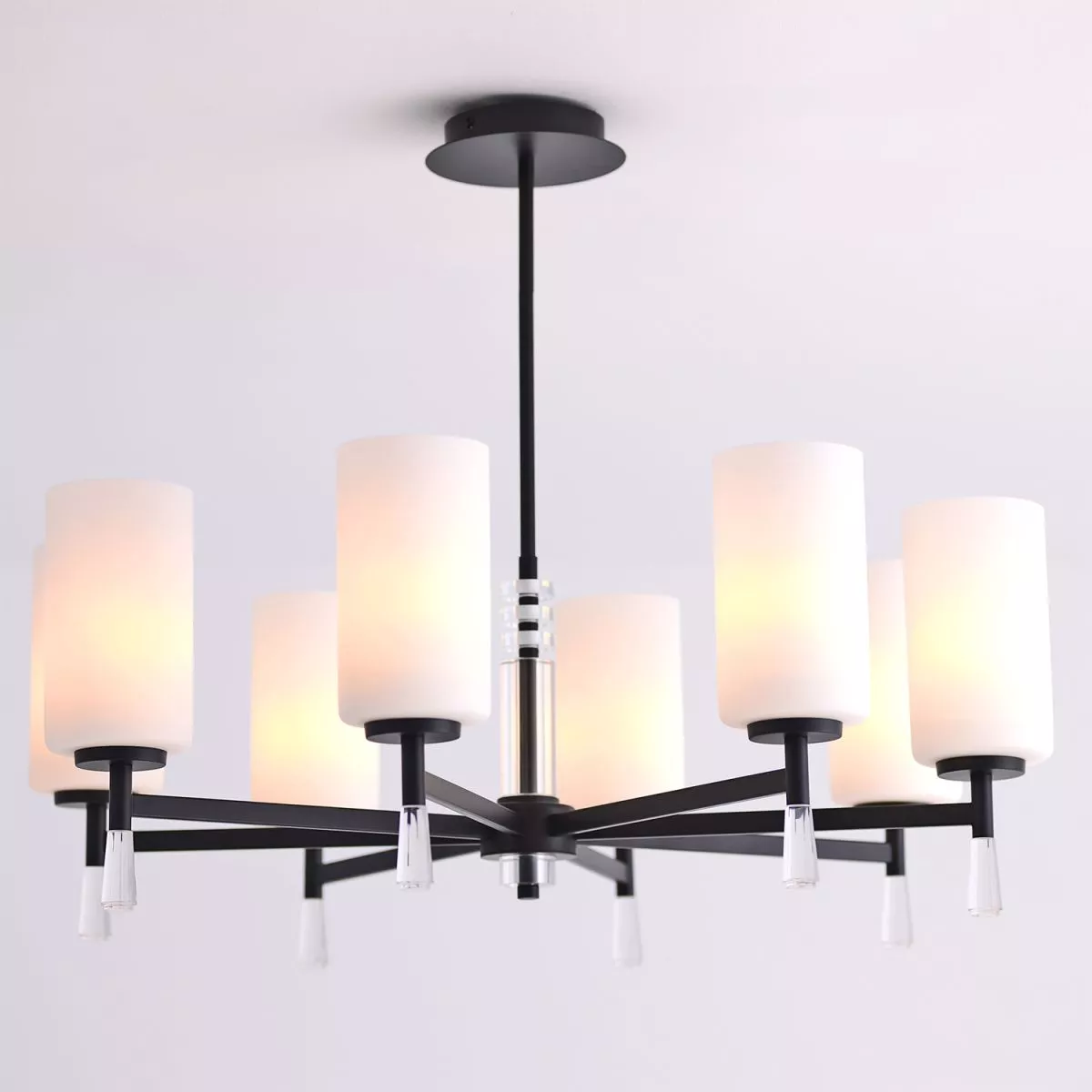 

Люстра на штанге Illumico IL2218-8PLS-24 HIGHBALL