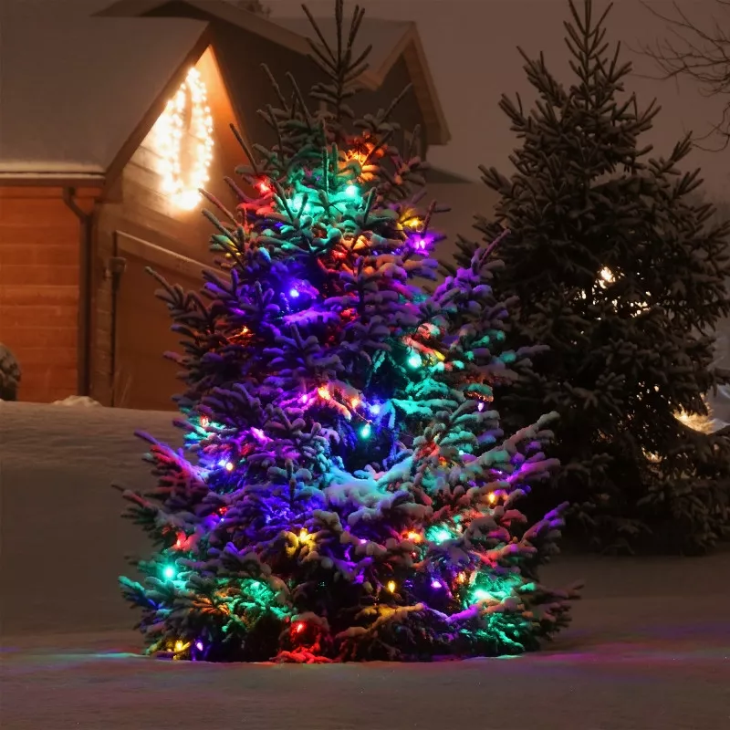 

Светодиодная нить Eurosvet 400-101 мульти с эффектом мерцания 10м IP65