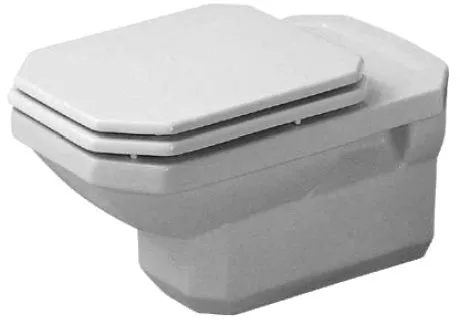 

Унитаз подвесной Duravit 1930 с крышкой, белый (0182090000)