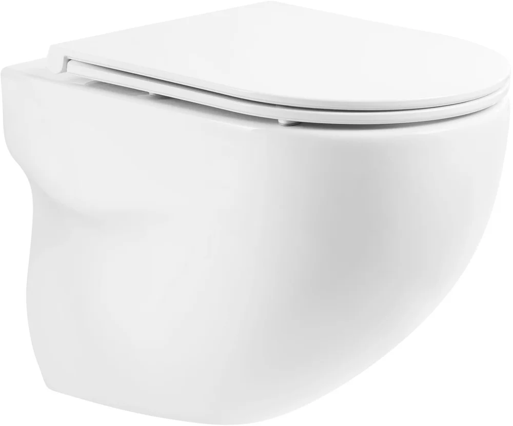 

Чаша для подвесного унитаза BelBagno Onda белый (BB066CHR)