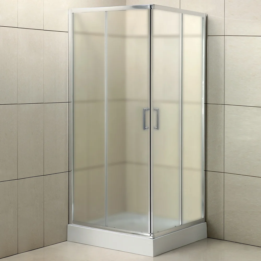 

Душевой уголок BelBagno Uno 85 стекло текстурное (UNO-195-A-2-85-P-Cr)