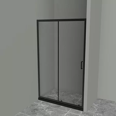

Душевая дверь BelBagno Uno 140 черный, матовый (UNO-195-BF-1-140-C-NERO)