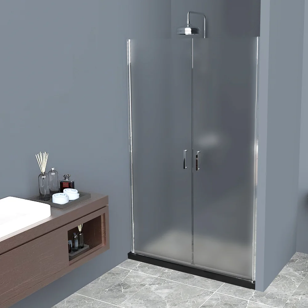 

Душевая дверь BelBagno Uno 120 стекло текстурное (UNO-B-2-120-P-Cr)