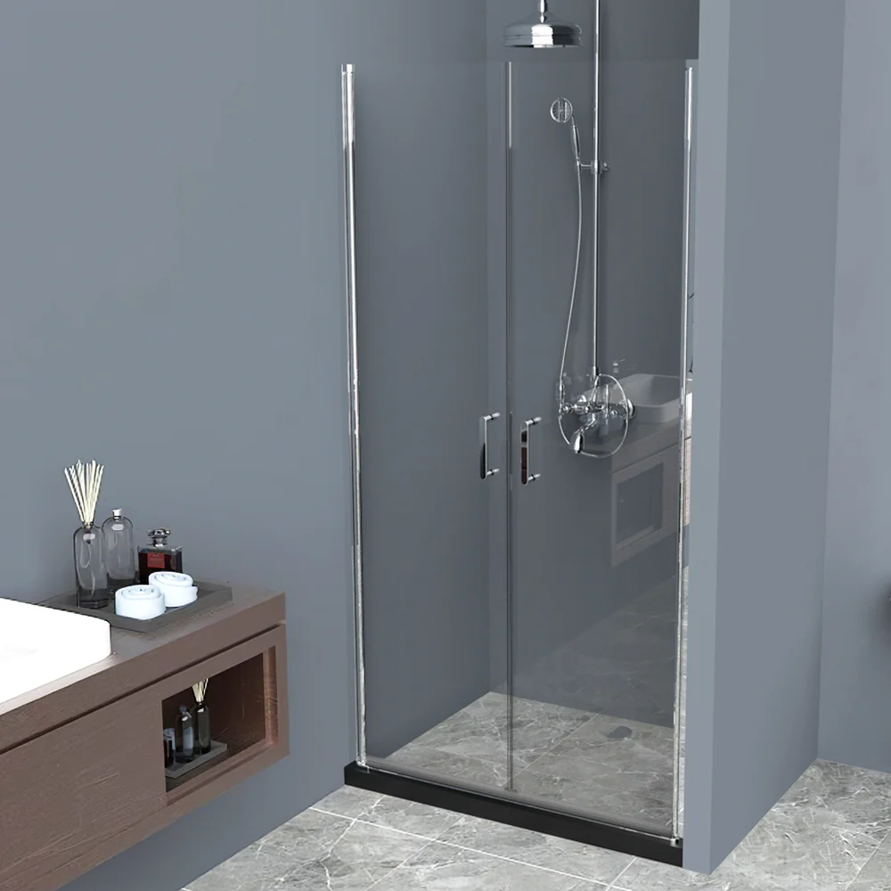 

Душевая дверь BelBagno Uno 90 стекло прозрачное (UNO-B-2-90-C-Cr)