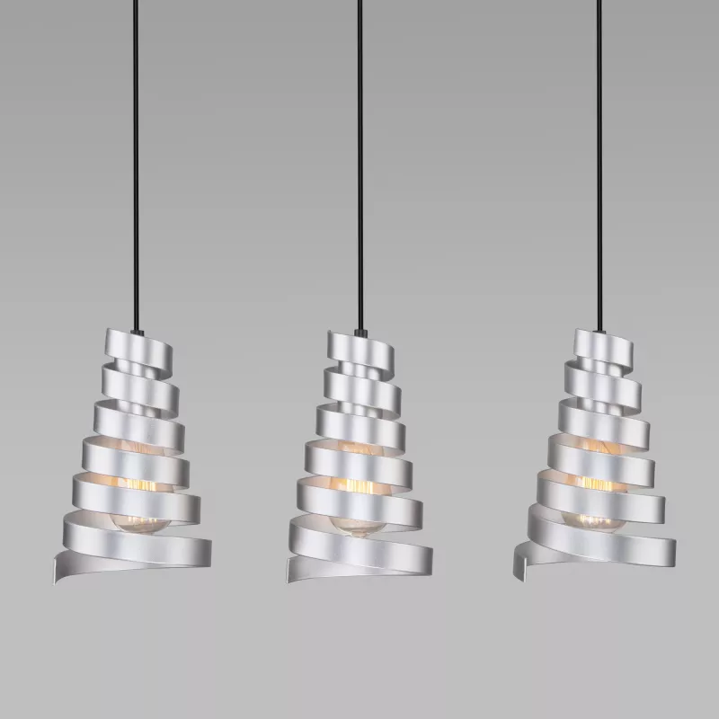 

Подвесной светильник Eurosvet Storm 50058/3 серебро