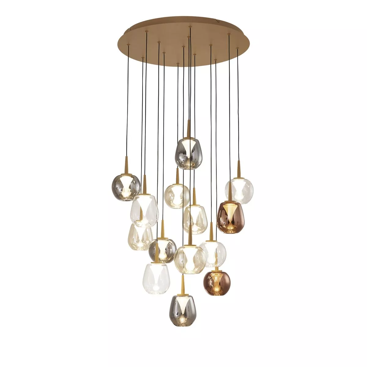 

Каскадная люстра Mantra Andromeda 8935+14PL