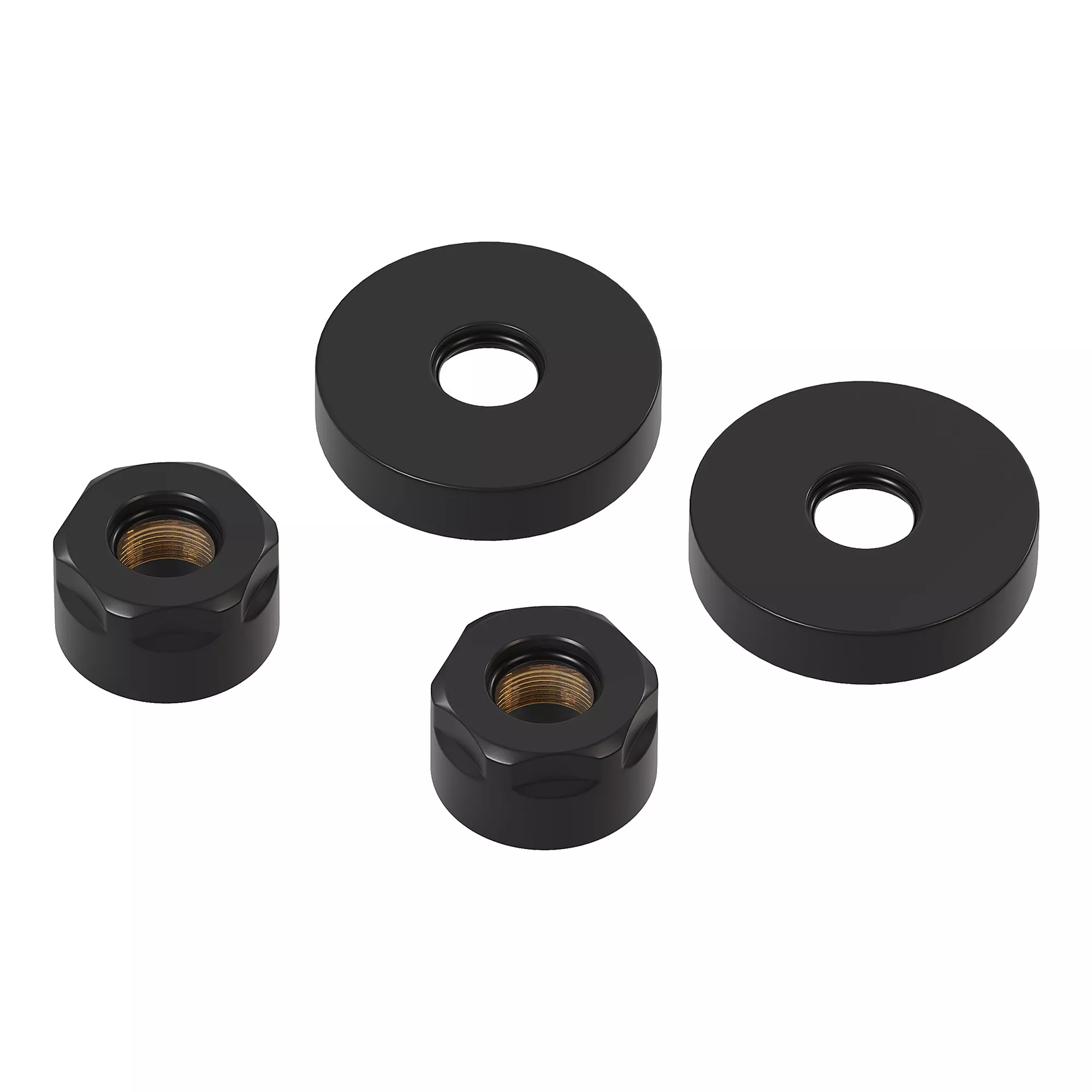 Набор подключения Royal Thermo Design 3/4" ЕК - 15 мм (черный)