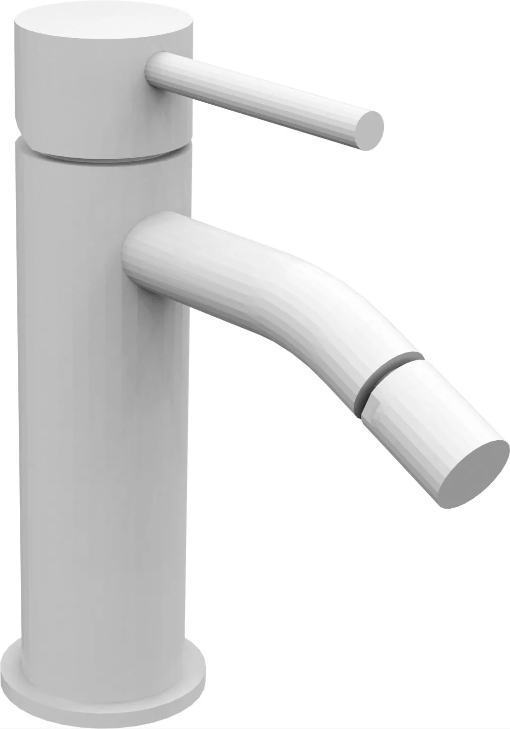 

Смеситель для биде Paffoni Light LIG131BO белый матовый