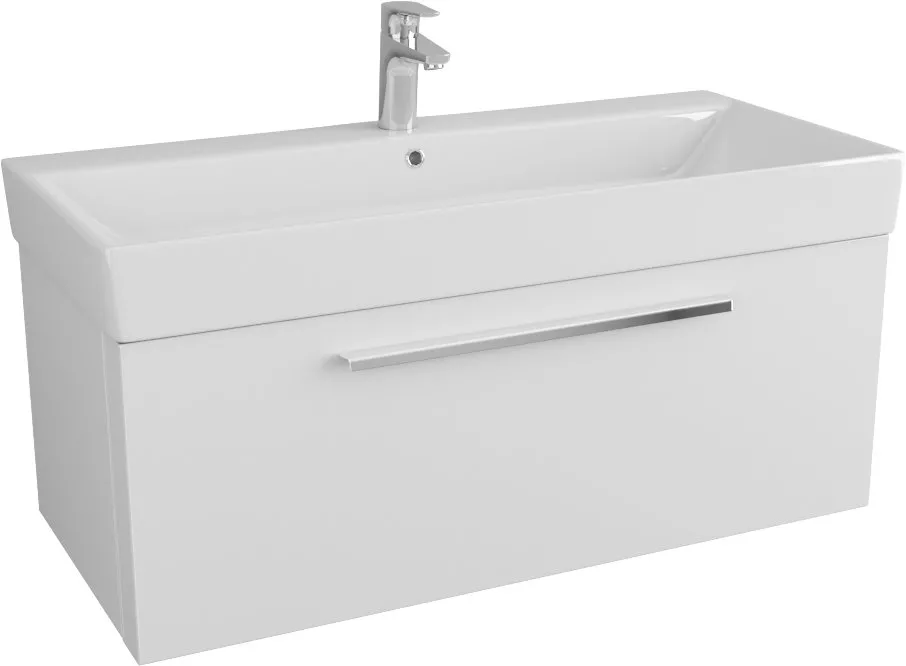 Тумба для комплекта Owl 1975 Ragnar 100 белая, 1 ящик, 1 внутренний