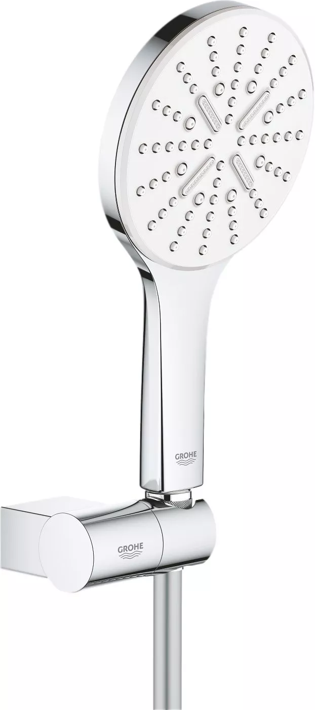 

Душевой гарнитур Grohe Rainshower SmartActive 26580LS0 белая луна