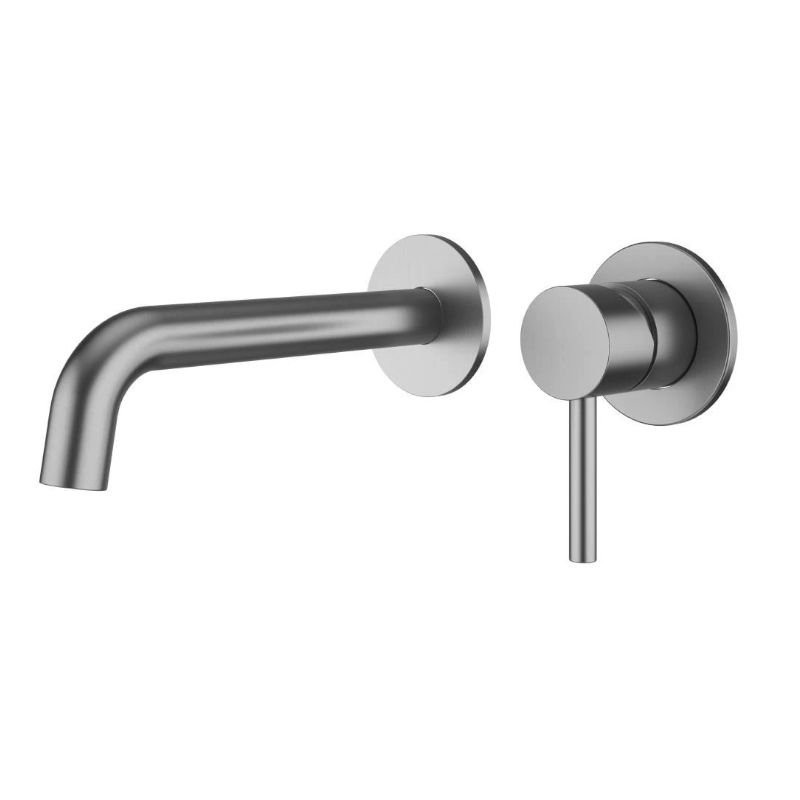 

Смеситель для раковины встраиваемый Knotlor SS-25, сатин