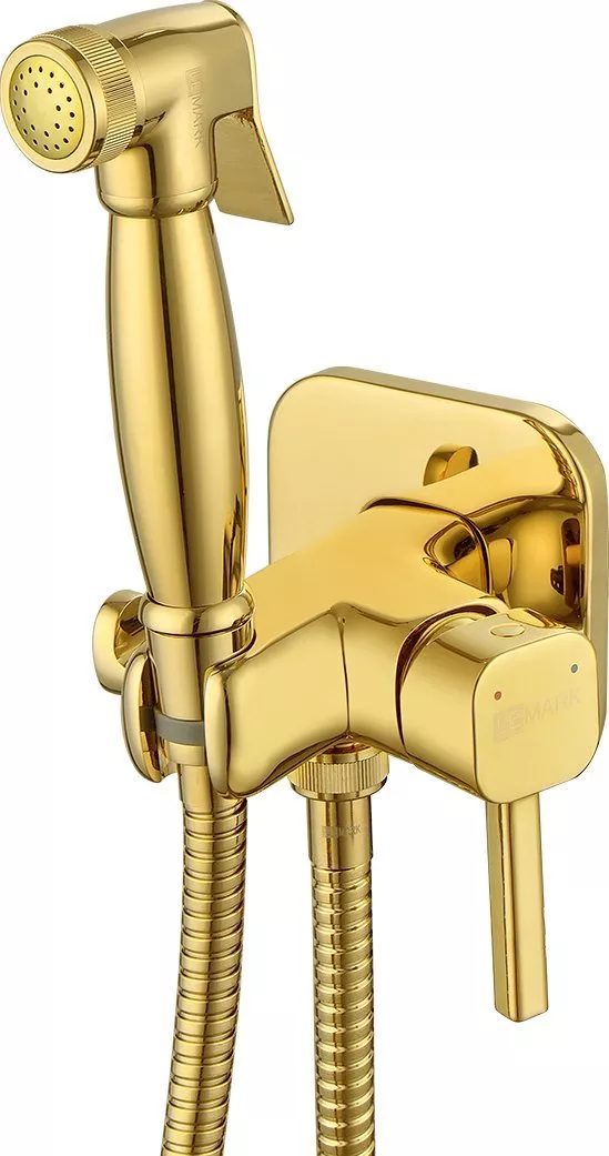 Гигиенический душ Lemark Solo со смесителем LM7165G, размер 3.16, цвет золото - фото 1