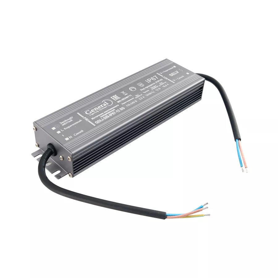 

Драйвер светодиодный General GDLI-200-IP67-12 SG 519143