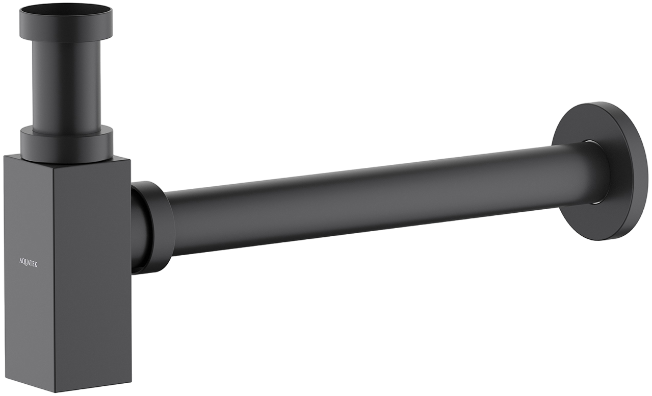 

Сифон для раковины AQUATEK AQ6013MB матовый черный