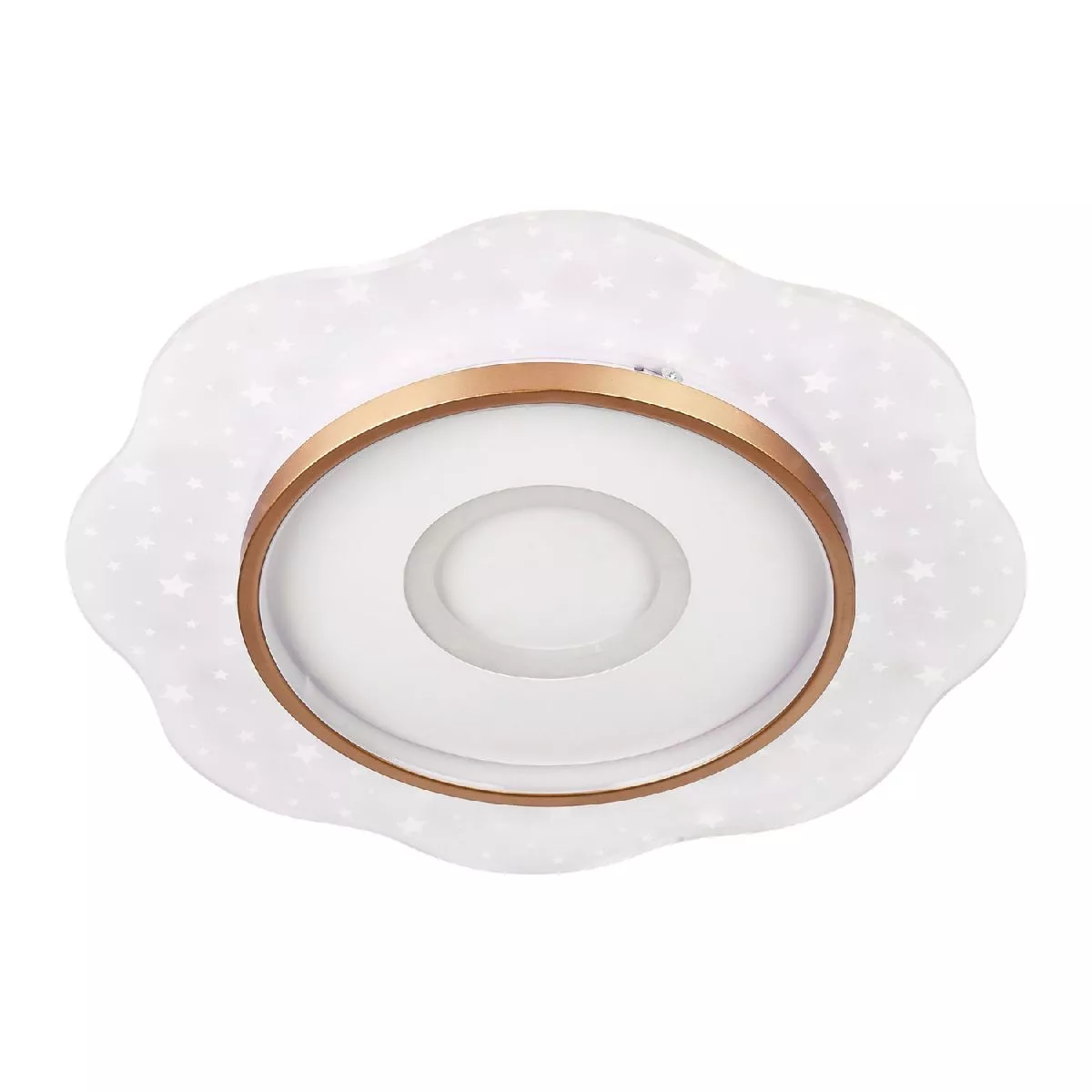 

Потолочный светильник LED4U L1028-500 WH-GD