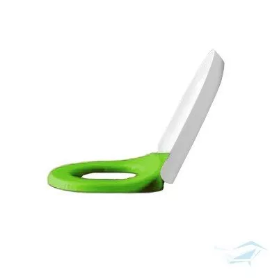 Крышка-сиденье Laufen Florakids с микролифтом белыйзеленый 8910310720001 16057₽