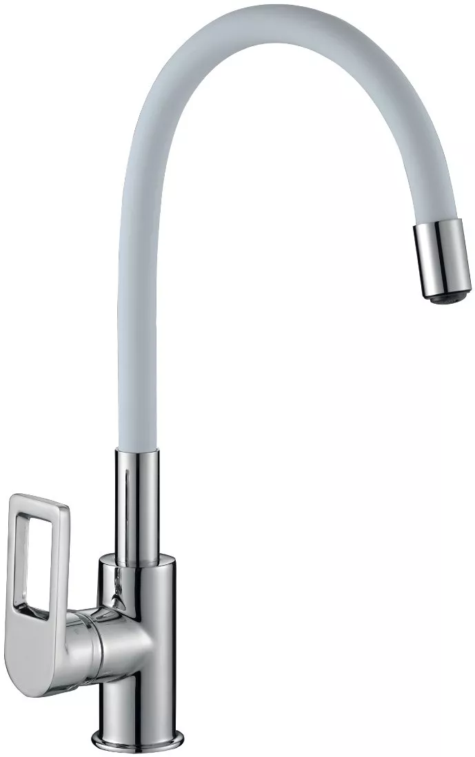 

Смеситель для кухонной мойки Rossinka Z Z35-35U-White хром, белый