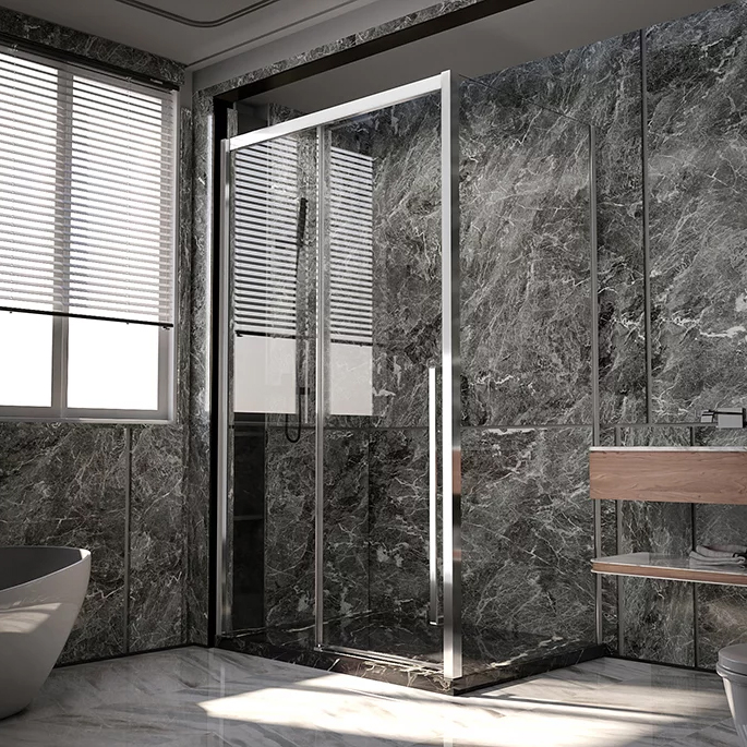 

Душевой уголок Veconi Premium Trento PTC-SP-30CH 130x100, профиль хром, стекло прозрачное