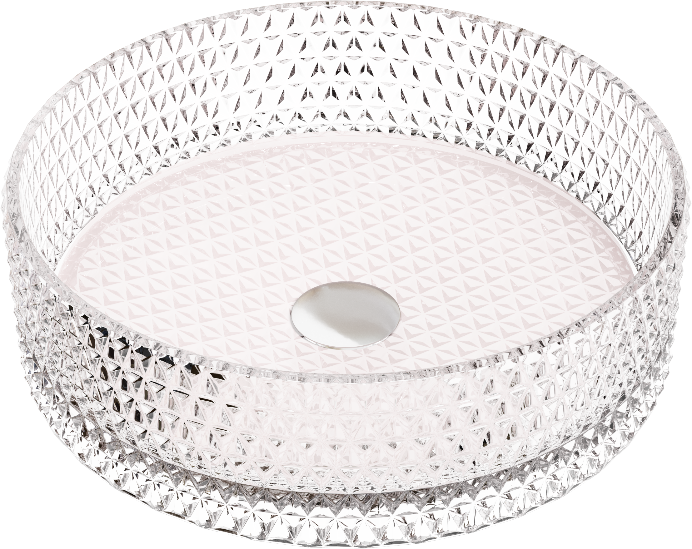 

Накладная раковина Ceramicanova Cristal CN6062 прозрачная