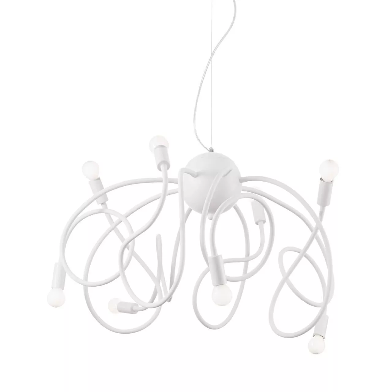 

Подвесная люстра Ideal Lux Multiflex SP8 Bianco 141893