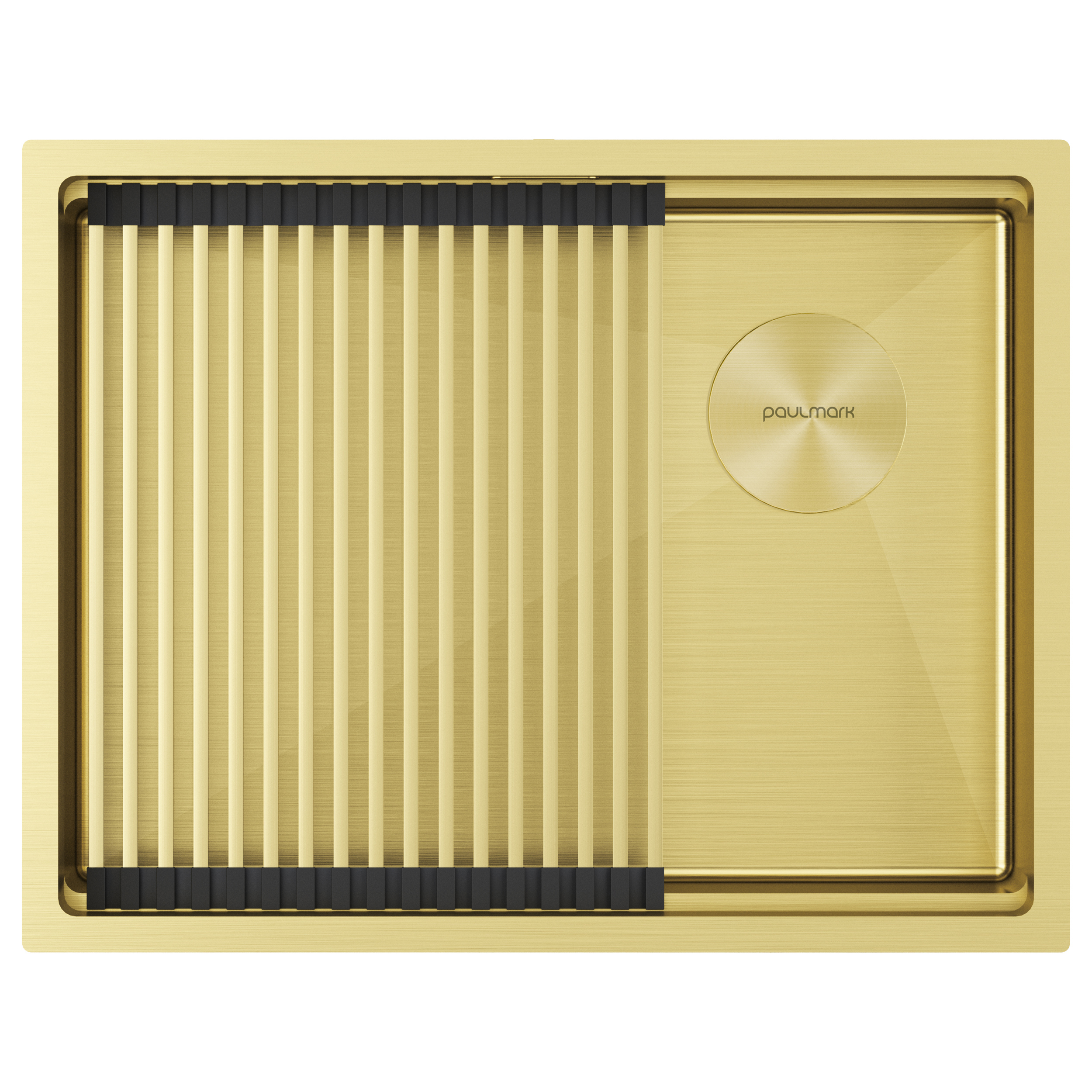 

Мойка кухонная Paulmark PM705845-LG светлое золото