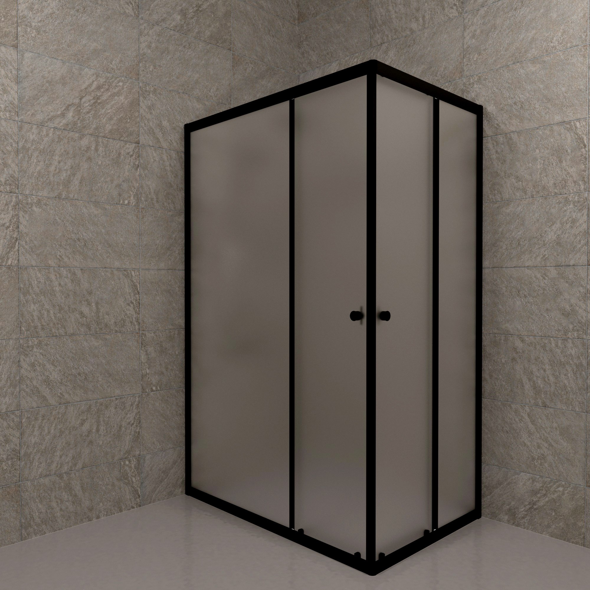 

Душевой уголок Triton Вента БВ Щ0000064632 120х80 см, профиль черный матовый, стекло матовое