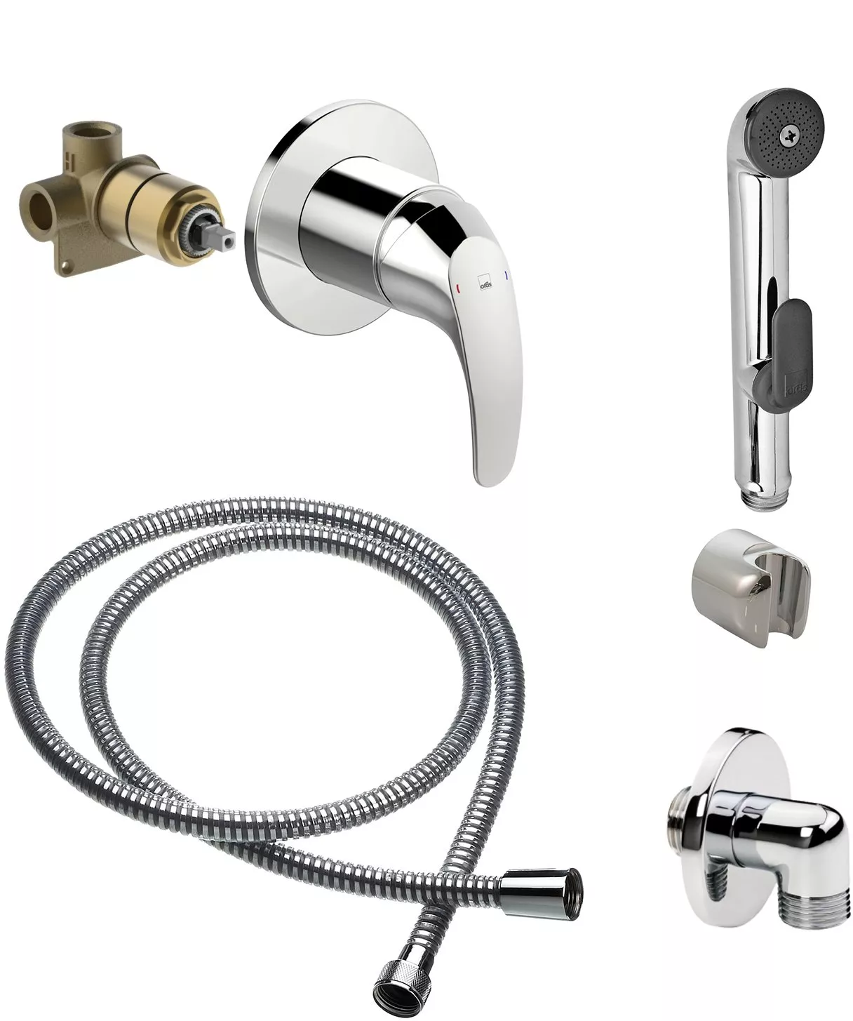 

Гигиенический душ Oras Polara со смесителем 1488